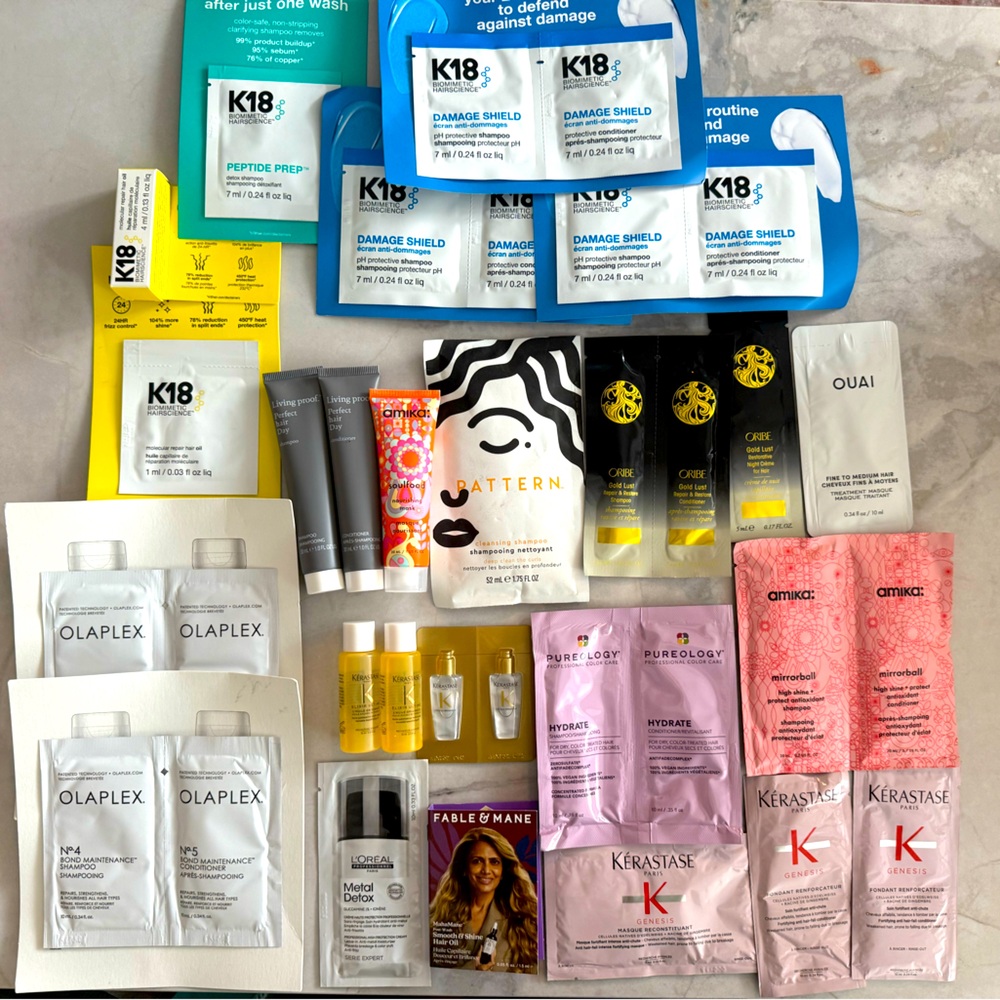 Luxury Hair Care Mini and Sample Set (400ml product)